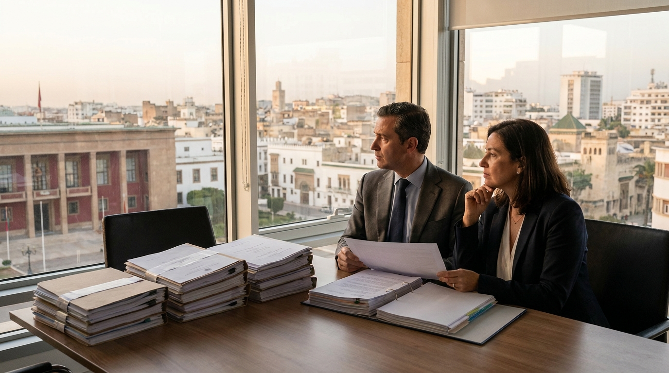 المتابعة الدورية لتنفيذ الإجراءات الواردة في قانون المالية أفريل 2022